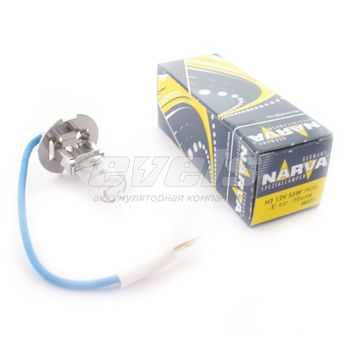 Лампа "NARVA" 12v Н3 55W (PK22s) кор.
